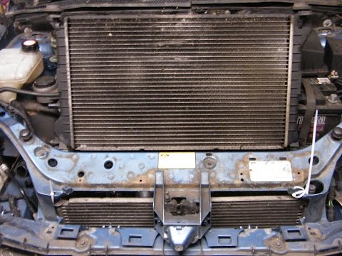 Ford Focus Radiator Change (air conditioning model)