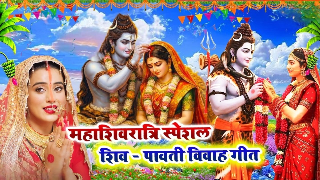 महाशिवरात्रि शिव विवाह गीत।। रोवेली गउरा रानी कईसे बिती दिनवा हमार#shiv_vivah_geet ।।#शिव_विवाह_गीत