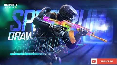 SKGGaminG || #CODM | CALL OF DUTY MOBILE || [SPECTRUM DRAW REDUX] || PLAY 10 TIMES TO GET REWARDS ||
