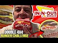 DOUBLE 4x4 BURGER CHALLENGE (DID I FINISH IT?)
