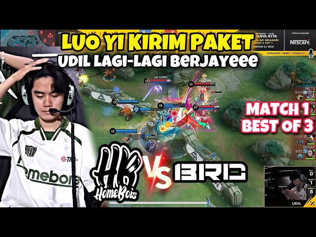 LUO YI UDIL KUNCI WIN STREK HB | HOMEBOIS VS BARRACUDA MATCH 1 class=