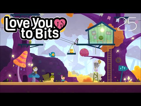 Love You To Bits | Level 25 (Nest in the Forest) with Memories! Walkthrough