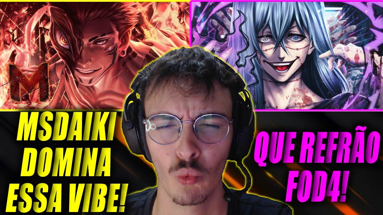 REACT 2 em 1 - MSDAIKI e RANORI (Jujutsu Kaisen)