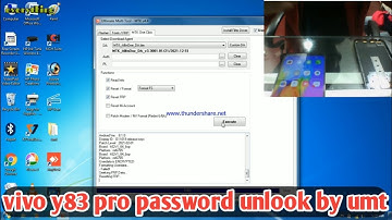 vivo y83 pro phone unlooking by umt / VIVO Y83 PRO PASSWORD & FRP UNLOOK BY UMT #EVERYTHINGCHENAL