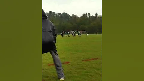 Caden scores!