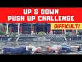 Push up challenge  up  down  endurance test