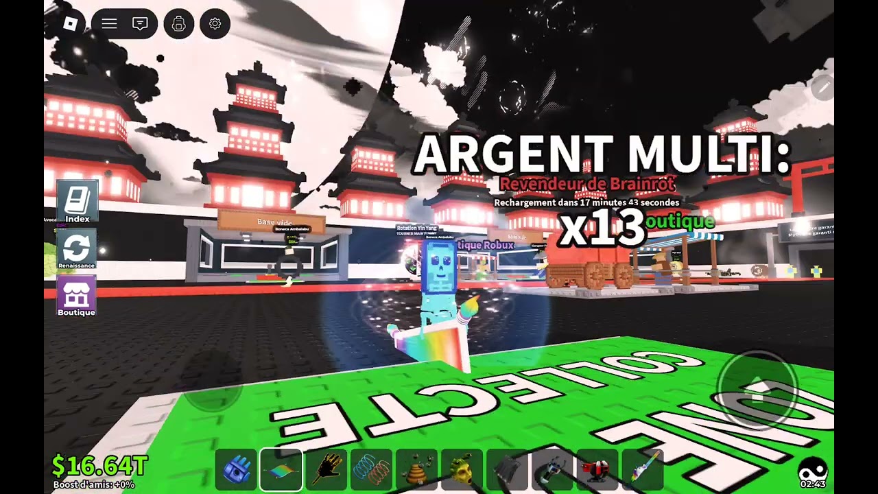 Comment sortir de la map sur steal a brainrot:tuto: