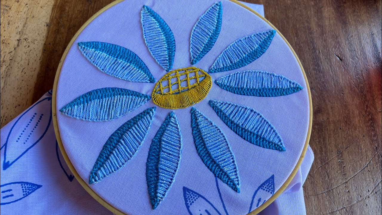 PUNTADA MUY FÁCIL PARA FLORES 🌺 