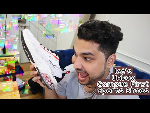 CAMPUS Men's FIRST Running Shoes Unboxing & Review? | Kya Zabardast Look hai?