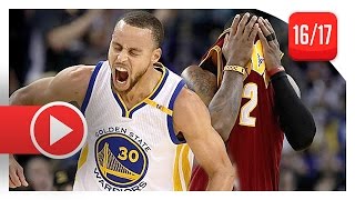Stephen Curry vs Kyrie Irving PG Duel Highlights (2017.01.16) Warriors vs Cavs - Easy W For Steph!