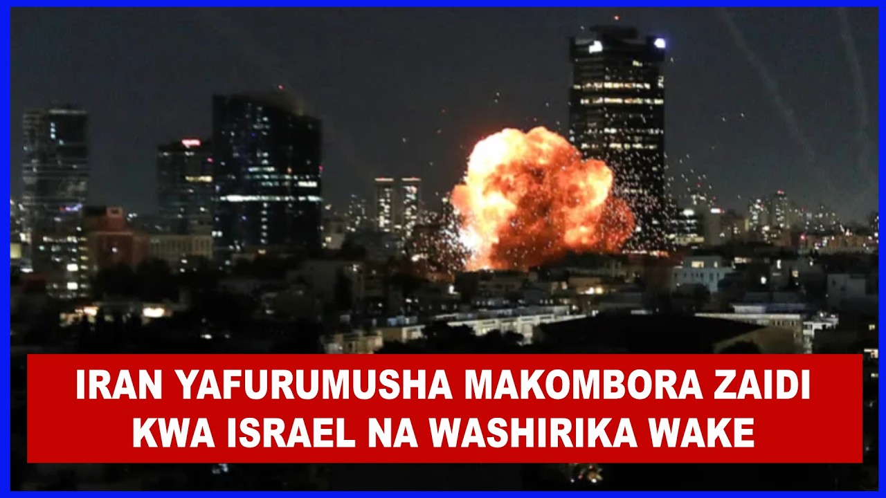 VITA BADO YA MOTO, IRAN BADO INAJIBU MASHAMBULIZI MAKALI KWA ISRAEL NA MAREKANI