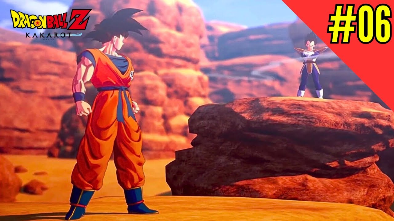 GOKU VS VEGETA [DRAGON BALL Z KAKAROT PS5 WALKTHROUGH GAMEPLAY ITA #06]