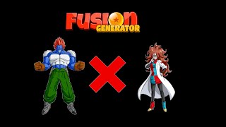 Fusion Generator - Androide 13 X Androide 21 Etapa Androide 13