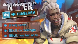 I had the most TOXIC RACIST teammate that called my Sojourn BAD - Overwatch 2