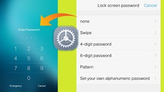 Mobile ko password kaise lagyen|| how to create screen lock screenshot 4