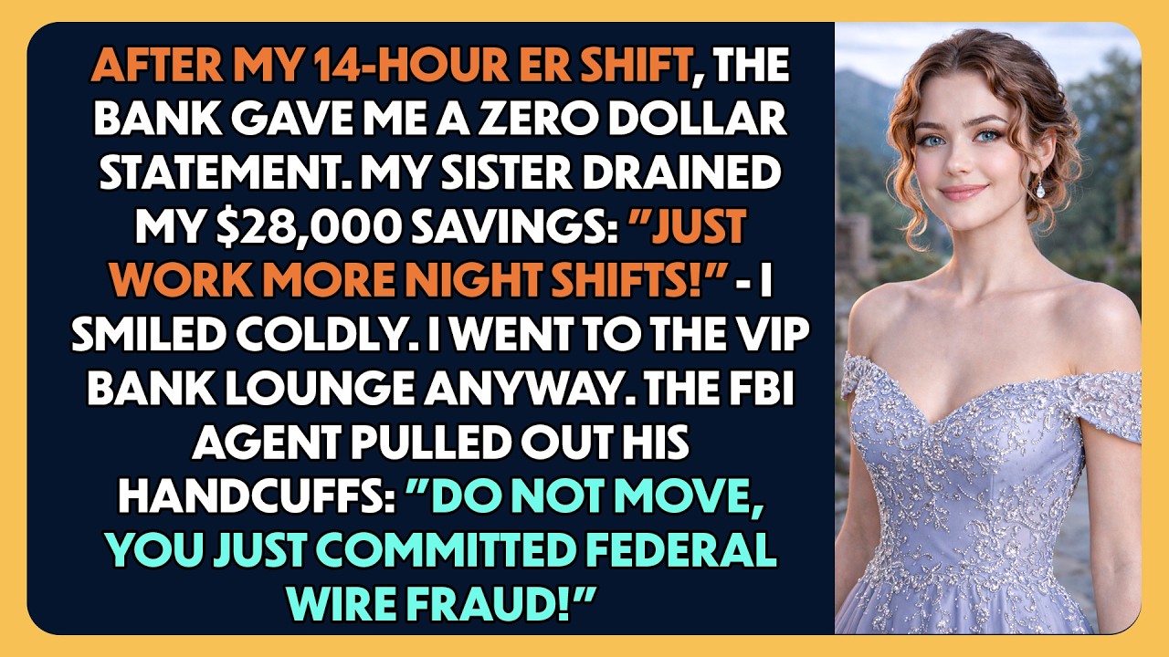 After My ER Shift, I Checked Dad's Surgery Fund—Drained. My Sister Snorted, “My Healing Trip Needs