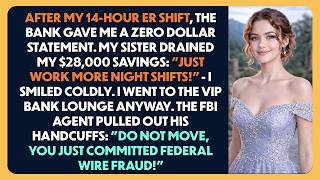 After My ER Shift, I Checked Dad's Surgery Fund—Drained. My Sister Snorted, “My Healing Trip Needs