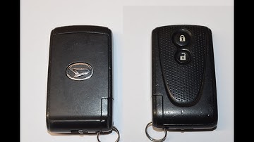DAIHATSU MIRA Key Fob Battery Replacement - EASY DIY