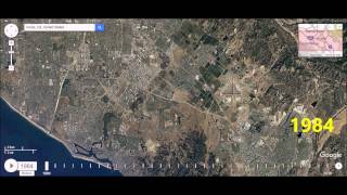 32 year time lapse of urban sprawl in irvine, california irvine is an
affluent city orange county, california, united states. it a planned
city; the ir...