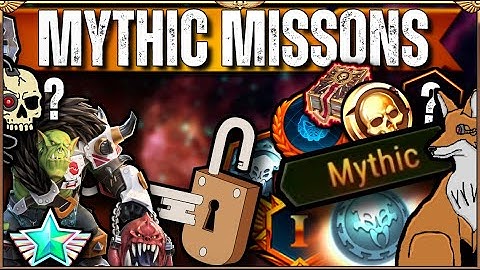 Mythic Journey - Mythic Mission Chains and example guide in Warhammer 40.000 Tacticus