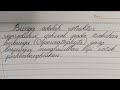 Belajar Menulis Huruf Tegak Bersambung Yang Bagus Dan Rapih | Learn to Write |#learning #menulis 