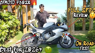 CFMOTO 750SR – The Ultimate Chinese Superbike? Full Spec & On-Road Test for 2026! 🔥