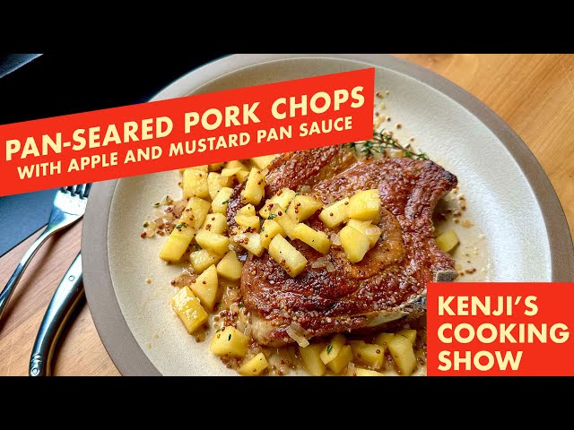 Seared Turkey Chops with Apple Pan Sauce – Pinoy White Boy