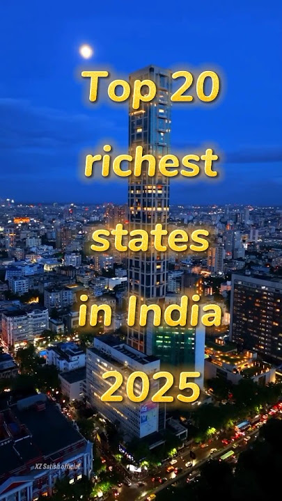 Top 10 richest States in India 2025 #top20 #top10 #richeststate #gdp #informative #facts #trend