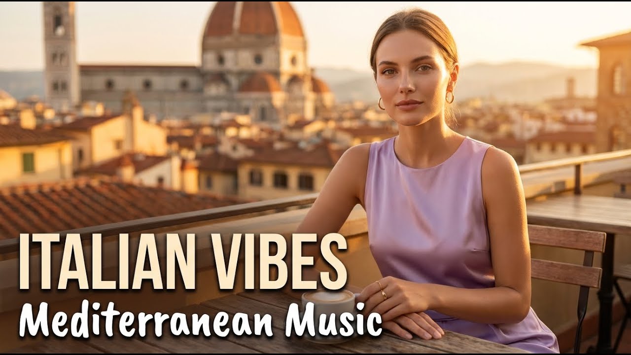 Timeless Mediterranean Italy 🇮🇹 2+ Hours Italian Music | Lake Como & Amalfi Coast 4K