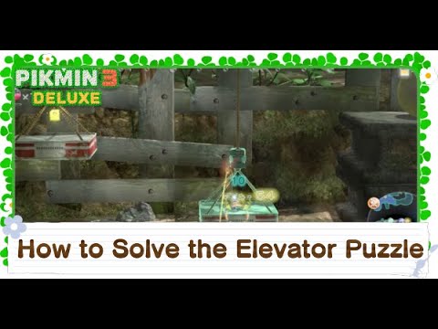 Garden of Hope  Elevator Platform Puzzle Solution - Pikmin 3 Deluxe