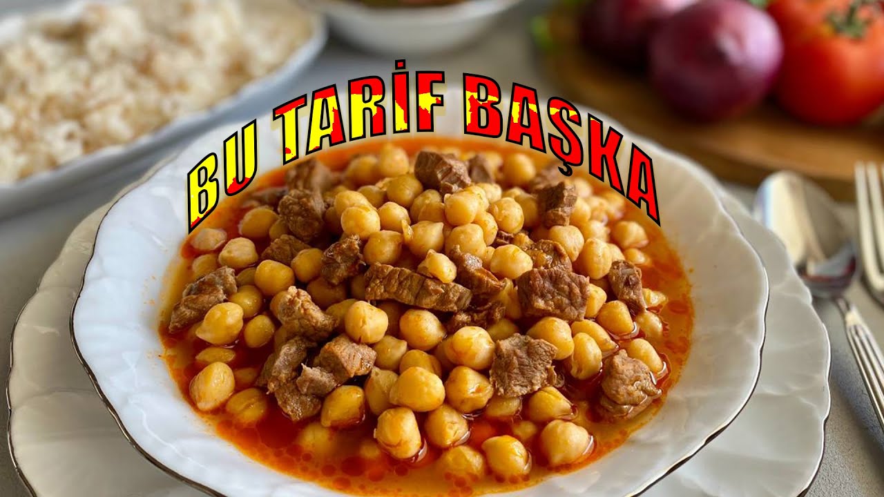 BU TARİFİ DENEYİN l 40 KİŞİLİK YEMEK (Etli Nohut Yemeği)