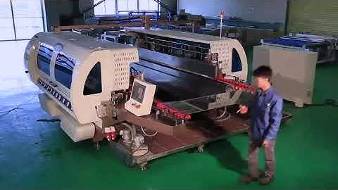 Enkong Machinery Glass Straight Line Double Edging Machine Glass Machine Factory