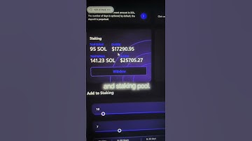 Crypto that works while you don’t 🛌 #staking #solana #web3 #income