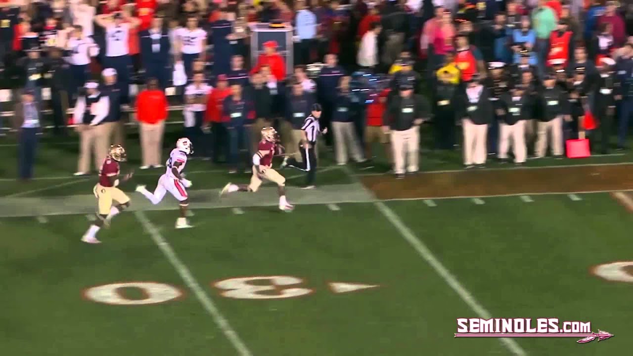 Kermit Whitfield Kick Return TD vs. Auburn YouTube