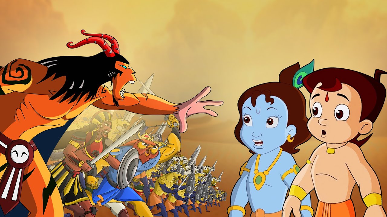 Chhota Bheem aur Krishna - ज़िम्बारा की सेना | Battle for Athraksh | Cartoon for Kids in HIndi