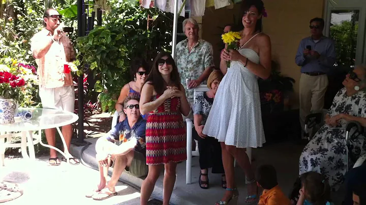 Shannon Sayre and Bruce Grossman get married 6-03-...