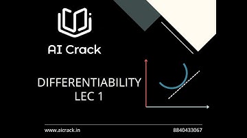 PGDBA 2023 Preparation | Maths | Differentiability Lecture 1 | AI Crack