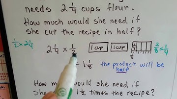 Grade 5 Math #7.8, Compare Mixed Number Factors and Products