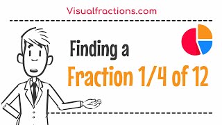 Finding a Fraction 1/4 of 12