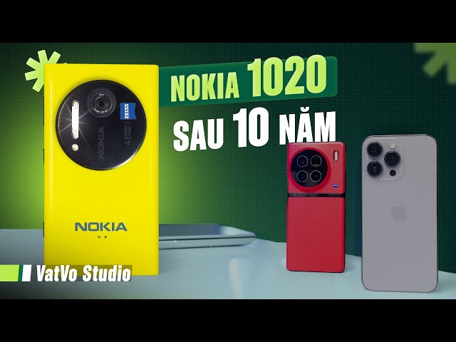 Nhìn lại Nokia Lumia 1020: Đỉnh cao của Windows Phone từ 10 năm trước