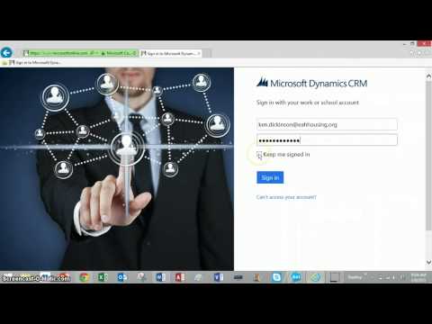Login to the EAH - CRM System