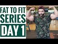 Fat To Fit Series Day 1 | Chest | Abs | Workout | Amit Panghal