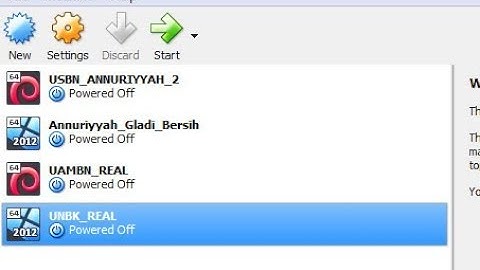 UNBK Real | Cara Membuat 2 VHD Dalam 1 VirtualBox