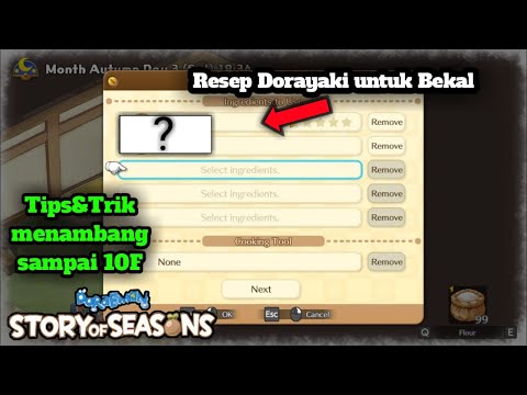resep-dorayaki-dan-tips,-trik-menambang-doraemon-story-of-seasons