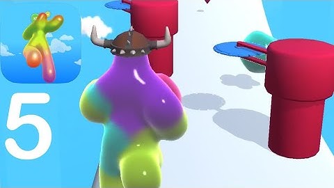 Blob Runner 3D - Gameplay All Levels #5