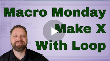 Excel VBA Challenge X Marks the Spot