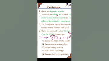 What is #queue? #datastructure #csegurushorts #shortsvideo #shortvideo #shortsfeed #shorts #short