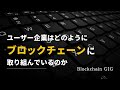 ユーザー企業はどのようにブロックチェーンに取り組んでいるのか