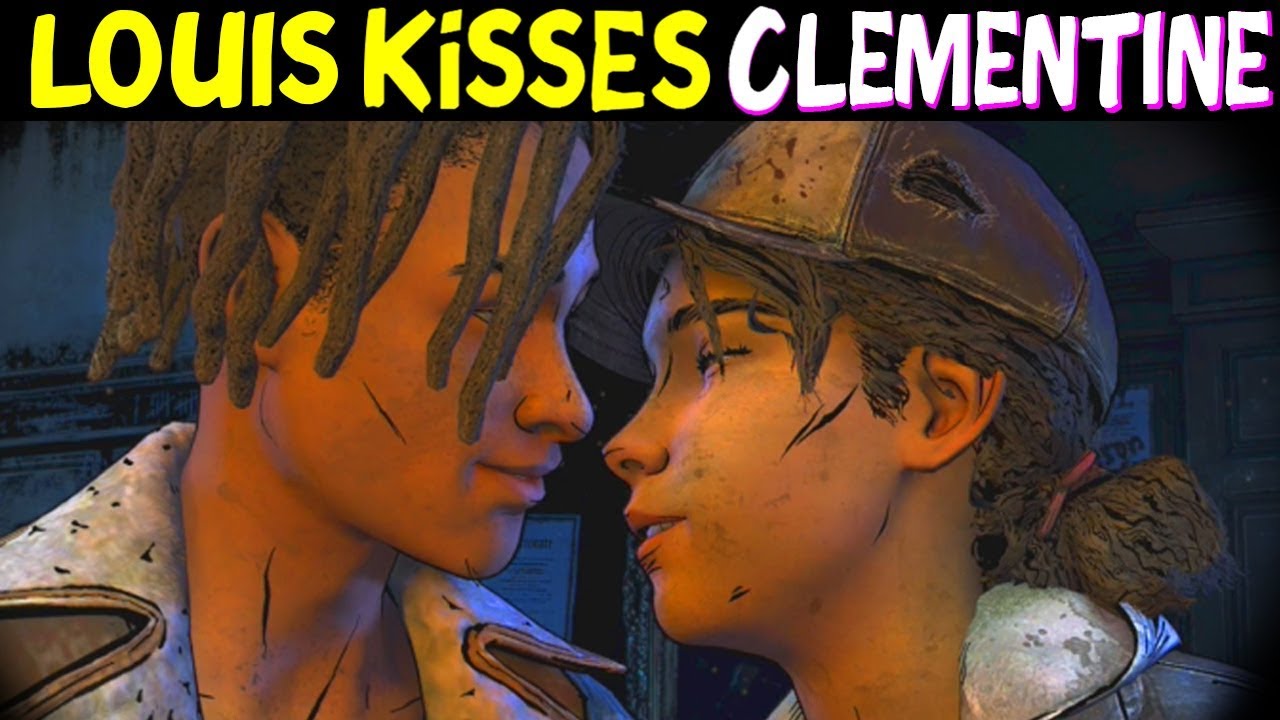Clementine And Louis Kiss
