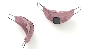 AutoCAD 3D Modeling Practice - Virus Protection Smart Mask Designing - QasimCAD